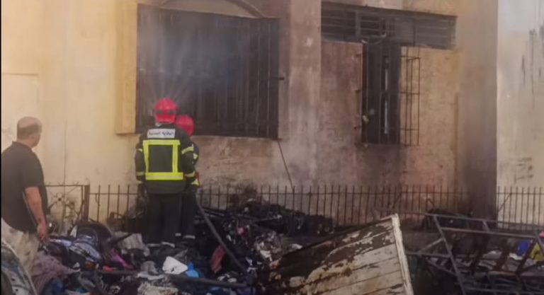 حريق “ليراك” بتازة يخلف خسائر جسيمة والنيران تمتد إلى المباني والسيارات