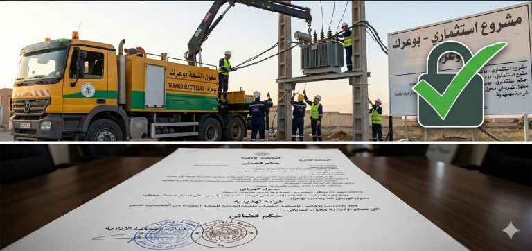 جماعة بالناظور تمتثل للقضاء وتنهي بلوكاج "محول كهربائي" لمشروع استثماري