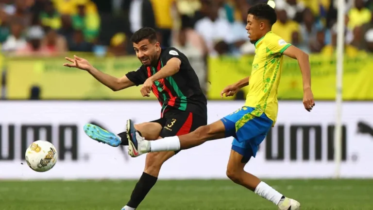 الجيش ينهزم بميدان صن داونز في ذهاب نهائي دوري أبطال إفريقيا