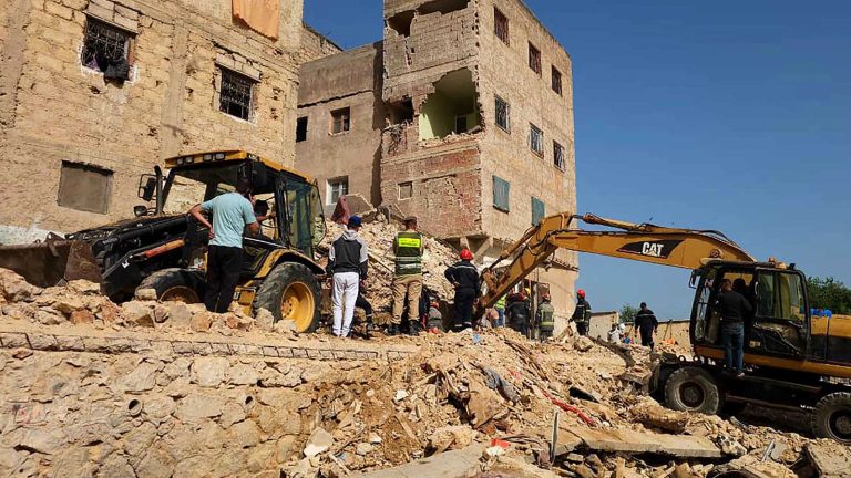 تنويه حقوقي بدخول النيابة العامة على خط فاجعة انهيار "عمارة فاس"