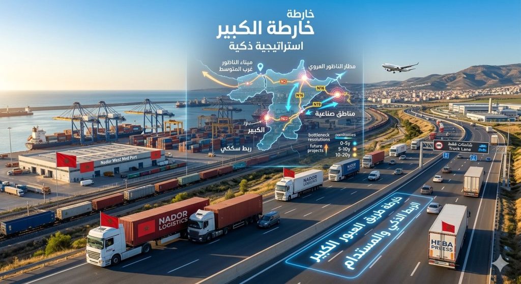 الناظور يرسم خارطة طريق "العبور الكبير".. استراتيجية ذكية لاستيعاب الطفرة اللوجستية