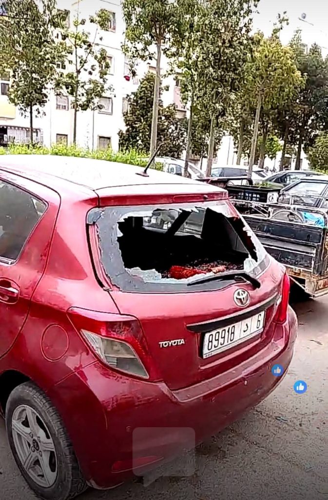 بوسكورة.. عصابة ملثمة تزرع الرعب بساكنة حي الأندلس وتخرب أزيد من 120 سيارة