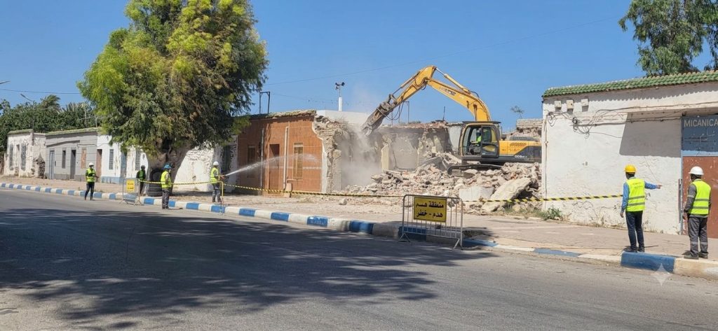 بني أنصار في ثوبها الجديد.. انطلاق عملية إعادة التأهيل العمراني