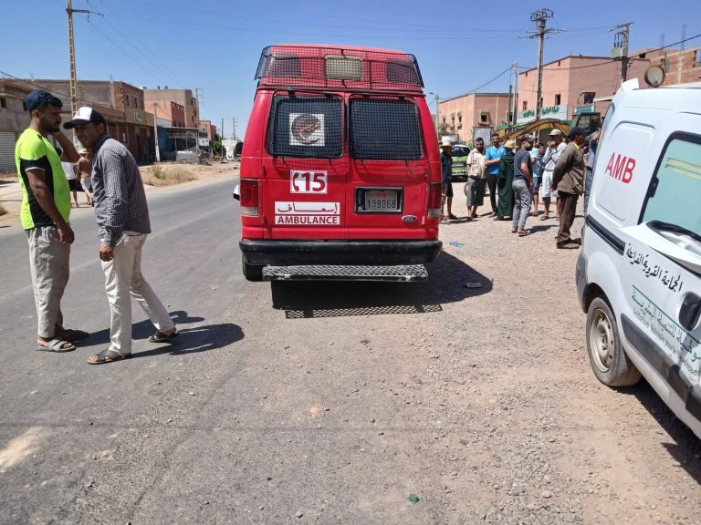 حادثة سير مميتة بين تملالت والعطاوية تخلف قتيلة و4 جرحى