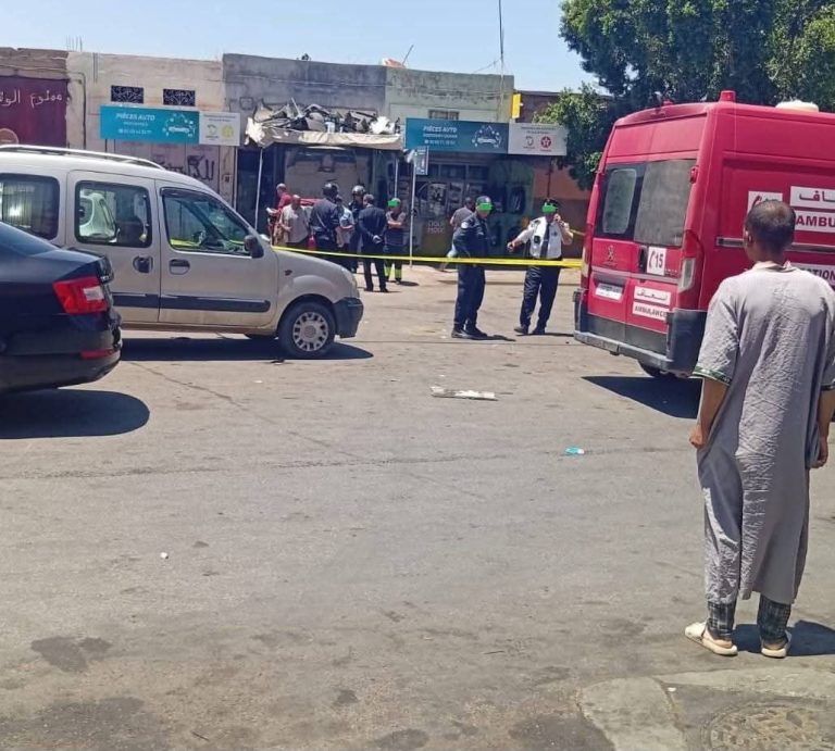 مساعد ميكانيكي يتسبب في حادثة سير مميتة بقلعة السراغنة