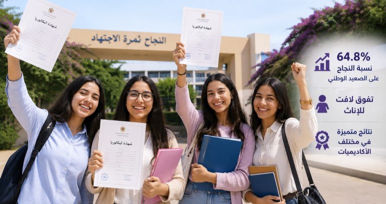 الإناث يتفوقن على الذكور.. 6 من كل 10 ناجحين في البكالوريا من التلميذات