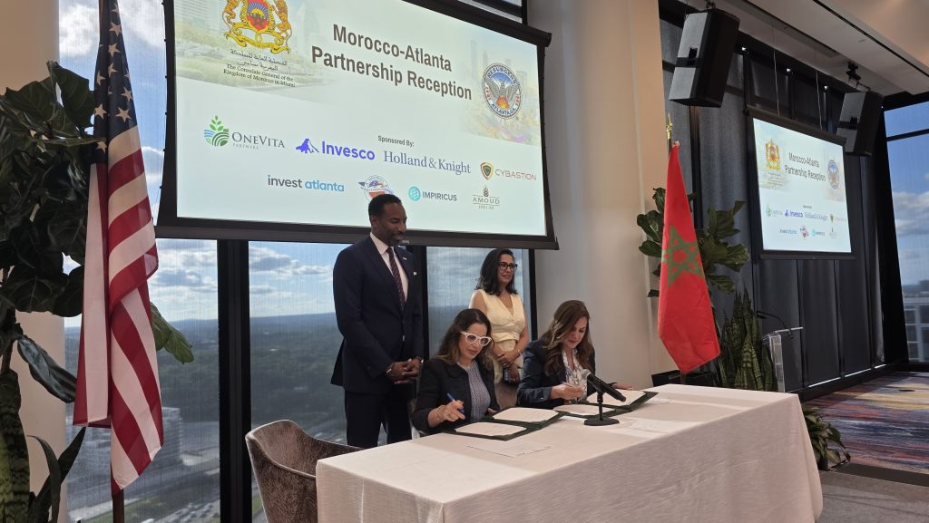 اتفاقية شراكة بين المغرب وأتلانتا لتعزيز الاستثمارات الأمريكية في الأقاليم الجنوبية