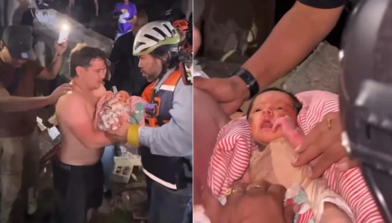 بعد نجاتها من زلزال فنزويلا.. أم تكشف كيف أنقذها رضيعها من الموت تحت الأنقاض