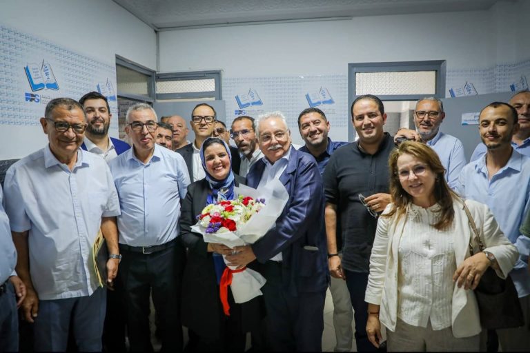 نبيل بنعبد الله يدشن المقر الجديد لحزب التقدم والاشتراكية بالحسيمة