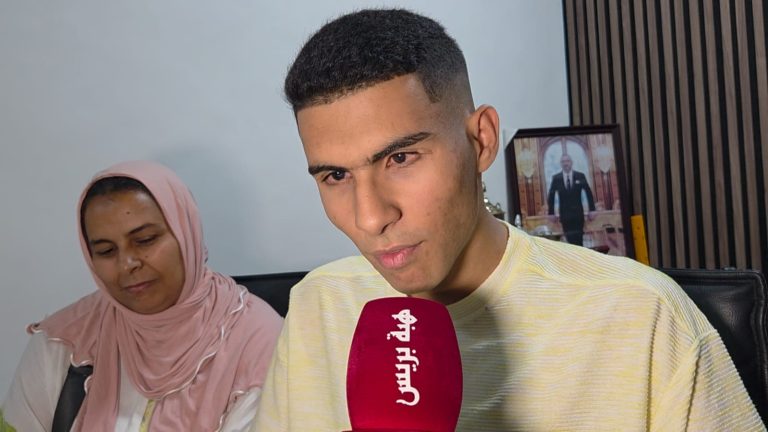 الدار البيضاء.. شاب كفيف يتصدر نتائج الباكالوريا بالحي المحمدي (فيديو)