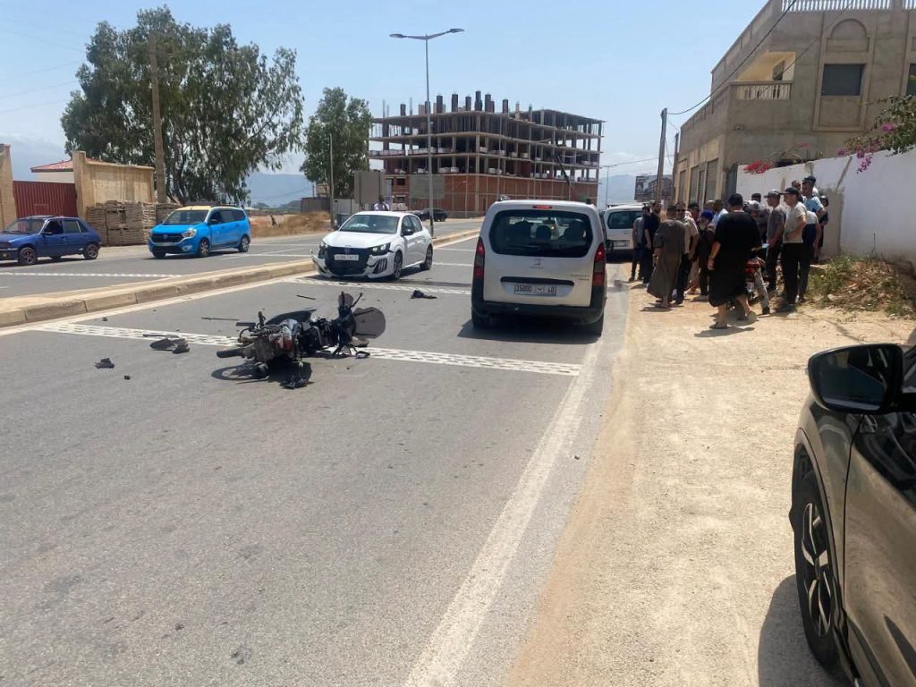 الحسيمة.. إصابة سائق دراجة نارية في حادثة سير بوادي إبرلوقن