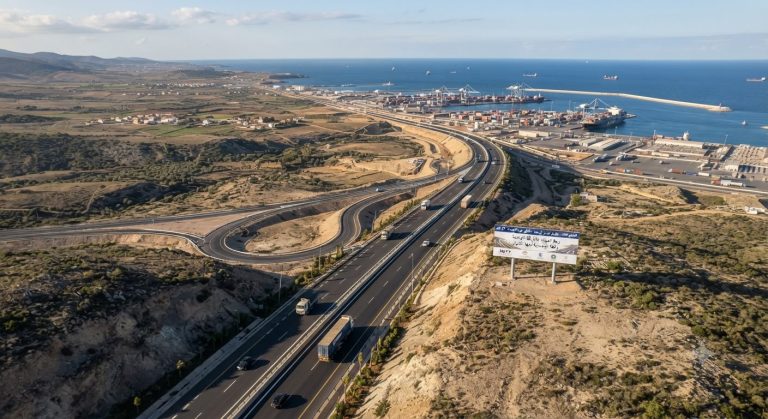تقدم ملموس في مشروع الطريق السيار جرسيف-الناظور مع إنجاز المقطع الثالث