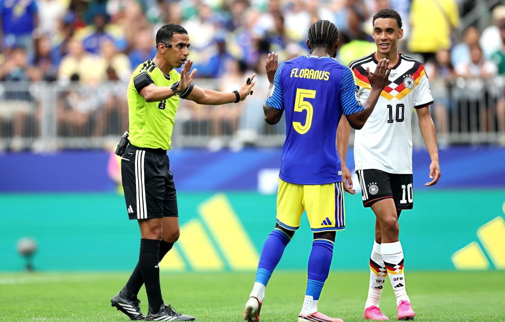جلال جيد في مباراة ألمانيا وكوراساو