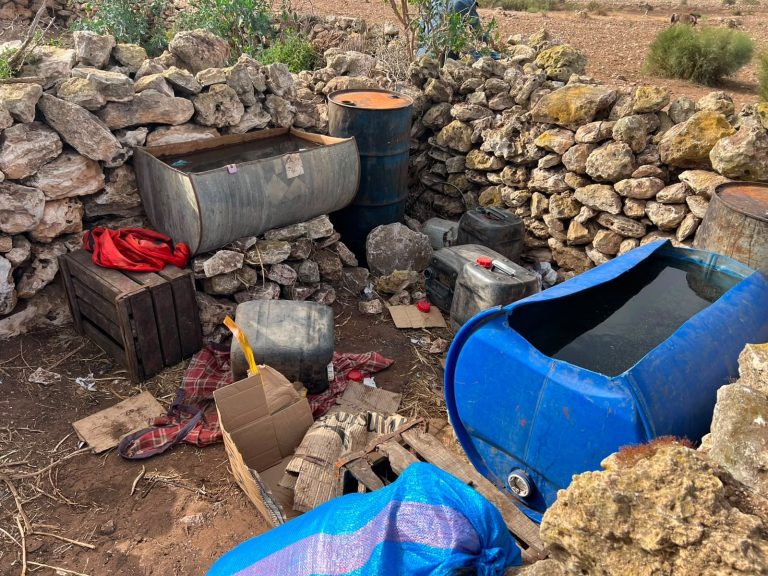 الجديدة.. الدرك يداهم معملا سريا لتقطير '"الماحيا"