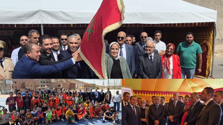 والي جهة الشرق يعطي إنطلاقة سلسلة من المشاريع التنموية والرياضية بوجدة انجاد ​