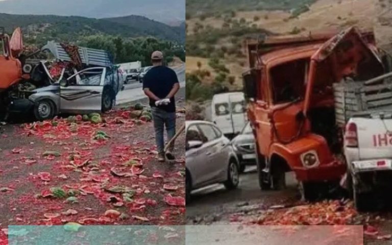 شفشاون.. اصطدام بين شاحنة و"بيكوب" محمل بالدلاح يخلف قتيلا و3 مصابين