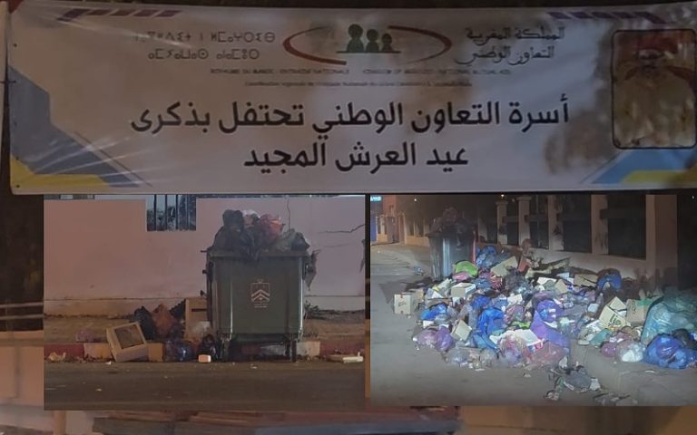 هل يعلم والي جهة الشرق أن مدينة السعيدية غارقة في الأزبال؟