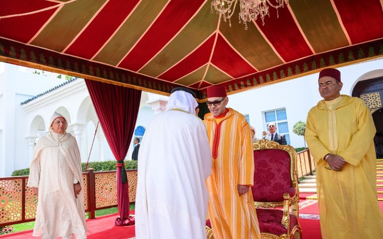 الملك يترأس بالمضيق حفل استقبال بمناسبة عيد العرش
