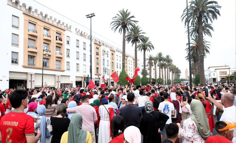 أجواء احتفالية بالرباط بعد تأهل "الأسود" إلى ربع نهائي المونديال