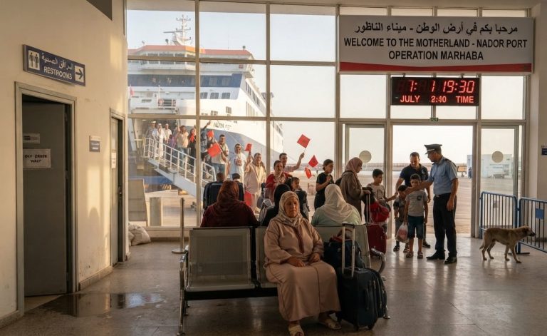 مغاربة العالم يشيدون بسلاسة العبور بميناء الناظور ويطالبون بتحسين المرافق