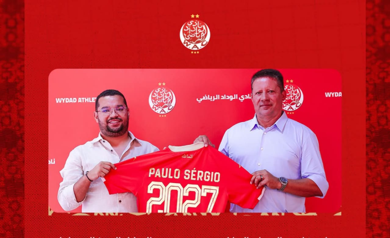 رسميًا.. تعيين البرتغالي باولو سيرجيو مدربًا جديدا للوداد الرياضي