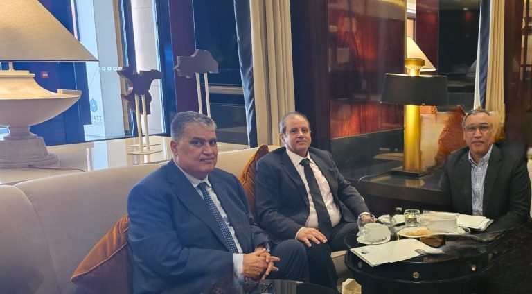 لقاء بين رئيس الجامعة العربية المفتوحة ووزير التعليم العالي الموريتاني