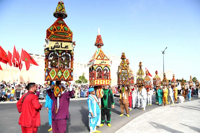 سلا تستعد لإحياء موكب الشموع احتفالاً بذكرى المولد النبوي الشريف
