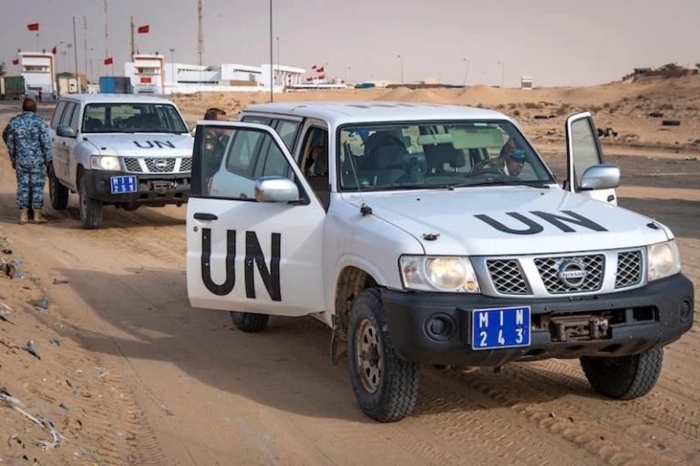 المينورسو تغير قيادتها العسكرية في الصحراء المغربية