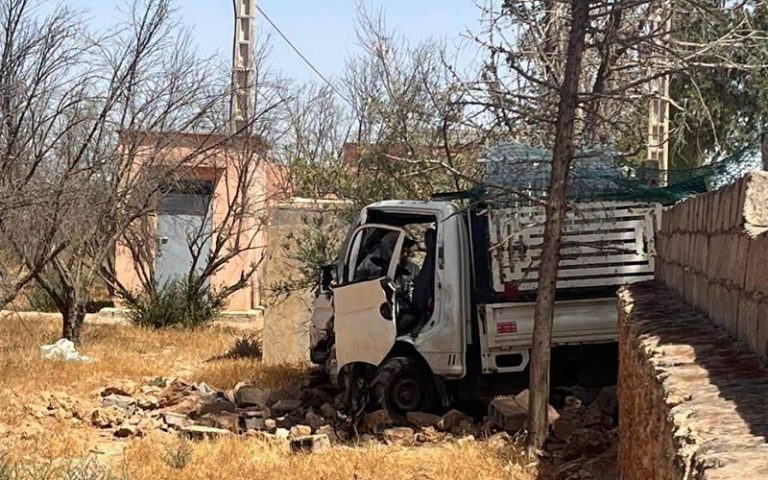 حادثة سير مروعة بجماعة سيدي المختار اقليم شيشاوة - صور
