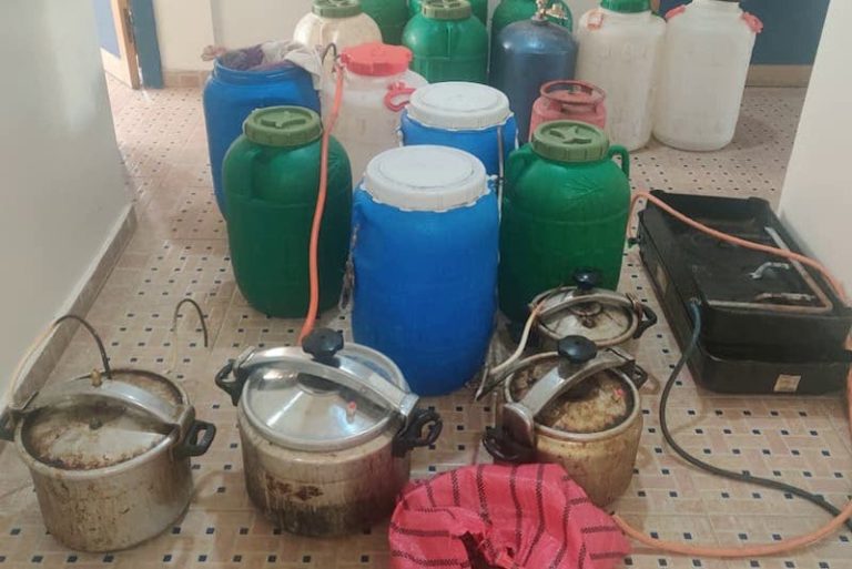 درك أولاد عبو يحجز أربعة أطنان من الماحيا بضيعة فلاحية ضواحي برشيد