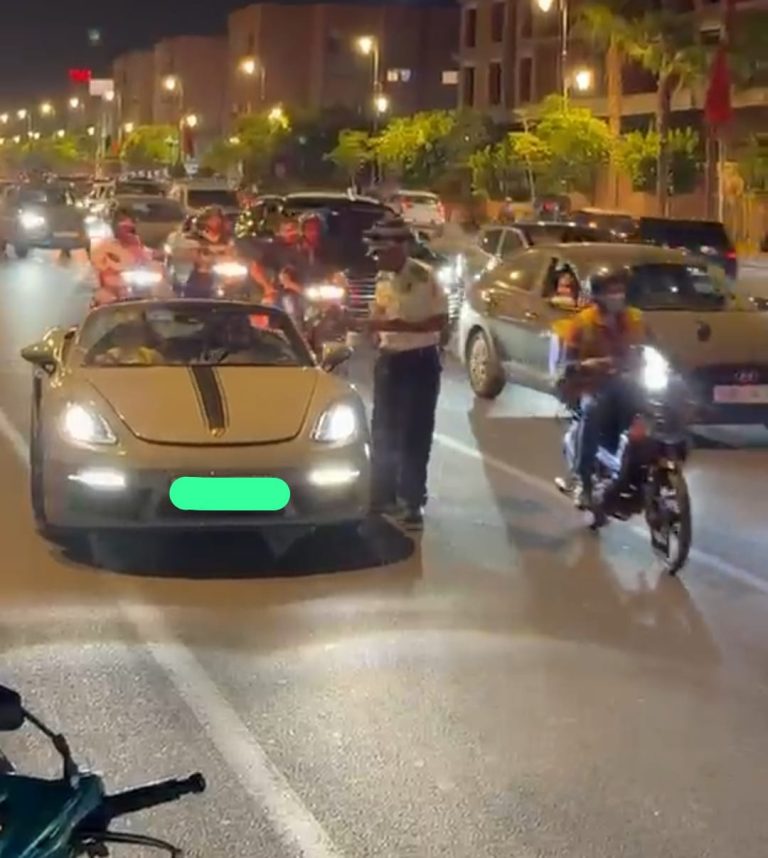 مراكش.. حجز سيارة فارهة بسبب السياقة الاستعراضية وانعدام رخصة السياقة