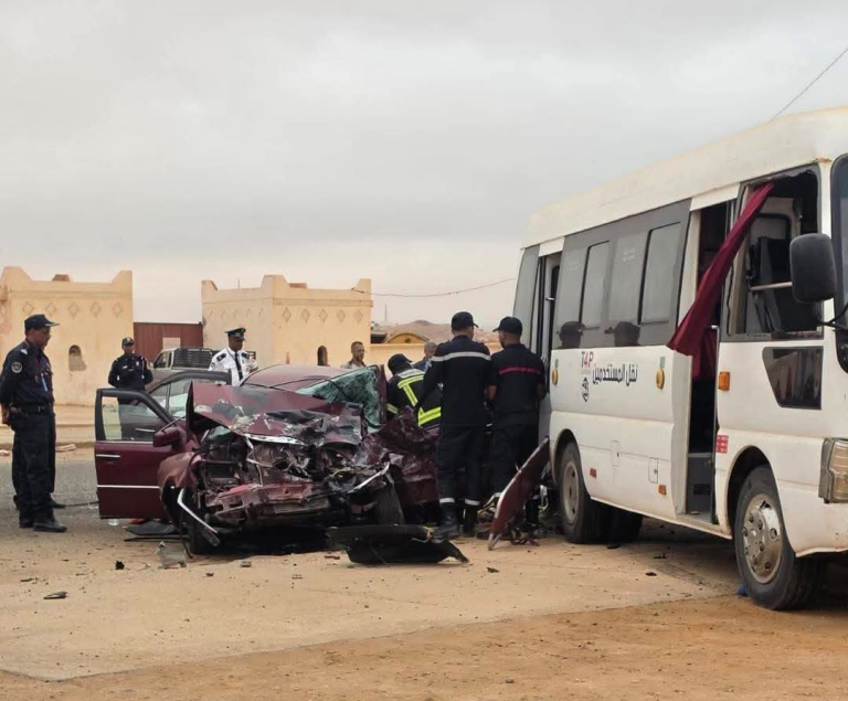 طانطان.. مصرع شخص وإصابة 3 آخرين في حادثة سير خطيرة