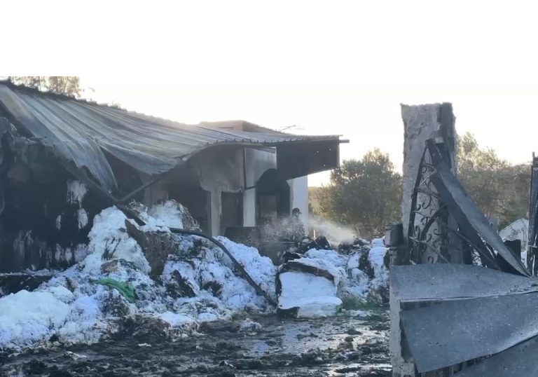 ‎حريق يخلف خسائر مادية كبيرة بمعمل للأفرشة بضواحي طنجة