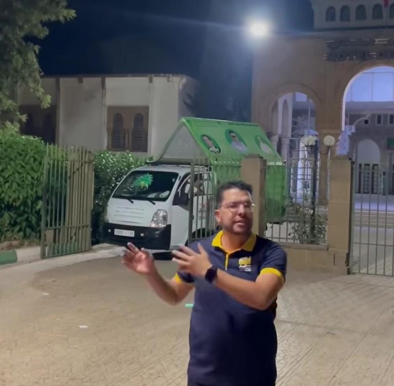 مرشح اليسار يتهم عرشان وحزب النخلة باستغلال مقر ومعدات الجماعة بتيفلت