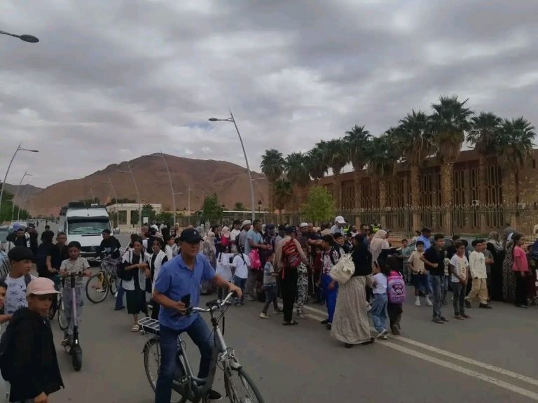 فجيج .. لجنة إقليمية تفقّدية بمدرسة الزرقطوني ببوعرفة عقب احتجاجات أسر التلاميذ
