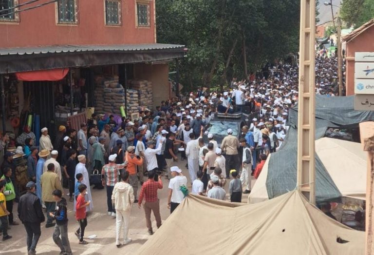 أزيلال.. النيابة العامة تحقق في تداول معطيات زائفة حول احتجاجات بأيت بوگماز