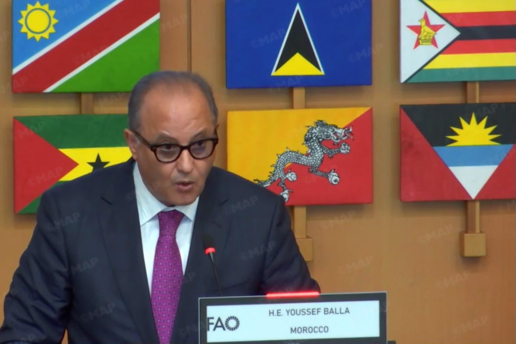 المغرب يدعو من روما إلى الانتقال من تدبير الأزمات إلى حلول إنسانية مستدامة