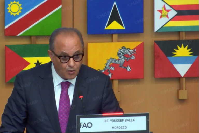 المغرب يدعو من روما إلى الانتقال من تدبير الأزمات إلى حلول إنسانية مستدامة