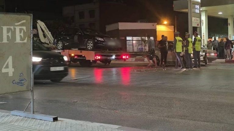 حادث سير بسيدي علال البحراوي دون إصابات