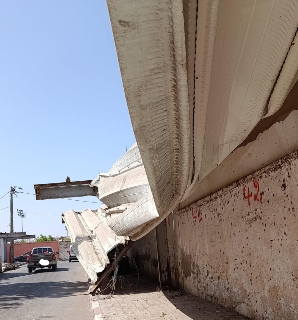 برشيد.. أسقف مشروع للباعة الجائلين تتهاوى وسط مطالب بالتدخل