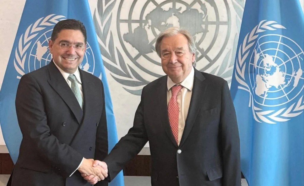 في لقاء مع بوريطة.. غوتيريش يبعث تحياته إلى الملك ويشيد بدور المغرب الأممي