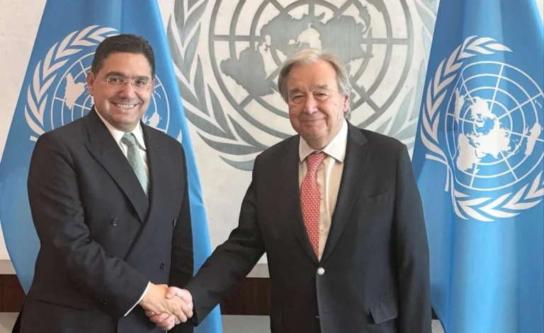 في لقاء مع بوريطة.. غوتيريش يبعث تحياته إلى الملك ويشيد بدور المغرب الأممي