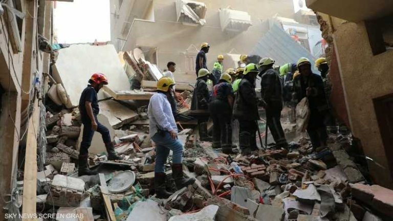 مصر.. وفيات وإصابات جراء انهيار عمارة في القاهرة