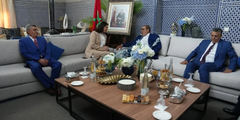 إدريس لشكر يلتقي المنصوري.. جولة ثانية من مشاورات تشكيل الحكومة