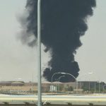 12 قتيلاً و309 مصابين في اعتداء حوثي على مطار الملك خالد بالرياض
