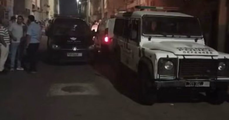 توقيف شقيقين ووالدتهما عقب جريمة حي القدس بالعيون