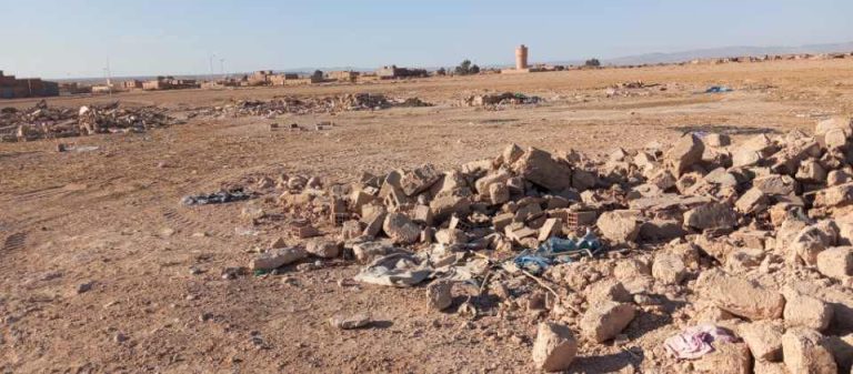 جرادة .. أسرٌ بحي البدر تطالب العامل بالتدخل عقب هدم منازلها وإقصائها من التعويض