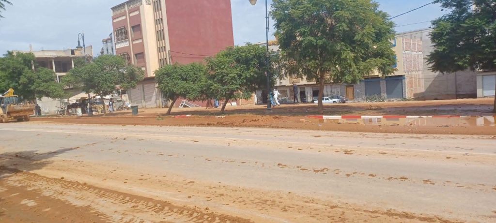فيضانات بني بوعياش.. تسجيل أضرار مادية وتدخلات ميدانية لرفع مخلفات الأمطار
