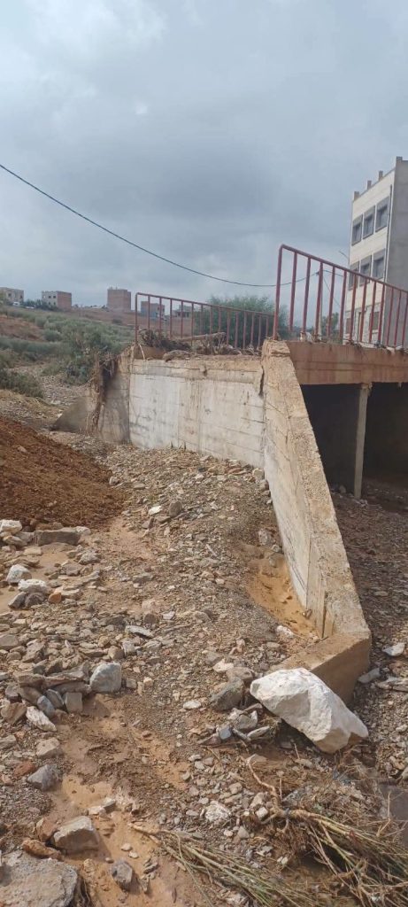 فيضانات بني بوعياش.. تسجيل أضرار مادية وتدخلات ميدانية لرفع مخلفات الأمطار
