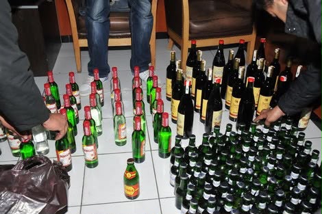 طنجة.. حجز 765 قنينة من المشروبات الكحولية بحي بوخالف